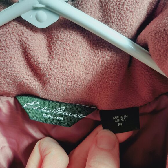 Eddie Bauer  EB550 Down Jacket Purple Womens Size PS Puffer Coat - Picture 6 of 7